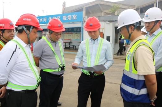 謀發(fā)展，強管理|騰越建科集團總裁丁杰視察海南分公司